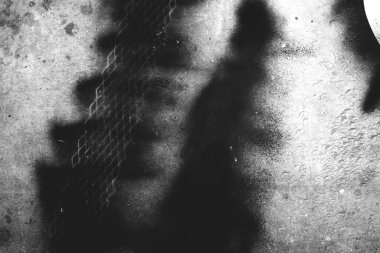 Siyah ve beyaz renkli eski yüzey dokusunun resmi