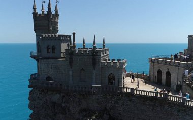 Kırım ünlü kırlangıç yuvası kale