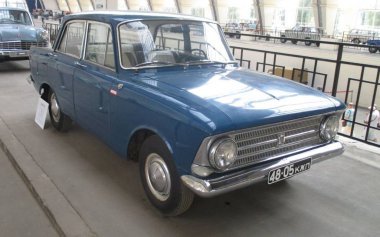 Sovyet yapımı araçların Vdnh sergisi