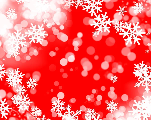 Beautiful Background Winter Decorative Snowflakes — Stock Photo, Image