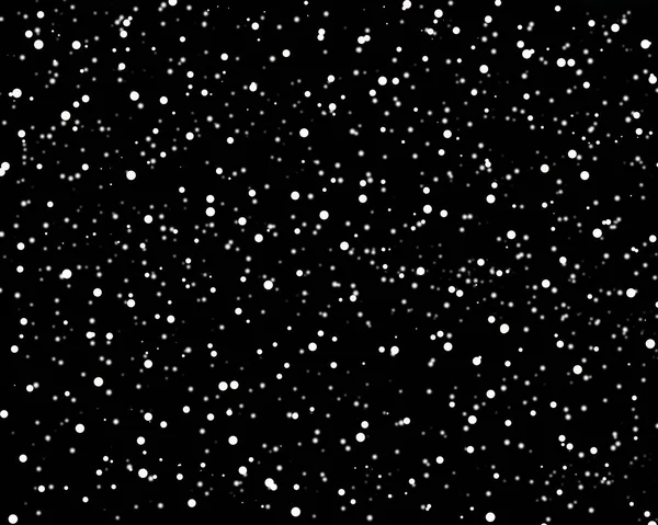 Χιόνι Λευκό Μαύρο Φόντο — Φωτογραφία Αρχείου