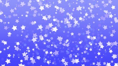 Kış dekoratif kar taneleriyle güzel bir arka plan. 