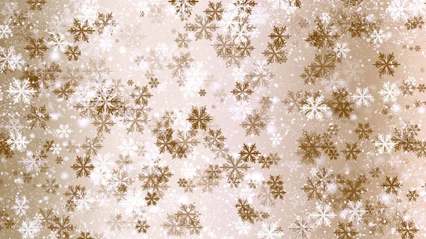 Background Beautiful Snowflakes New Year Christmas — Stock Photo, Image