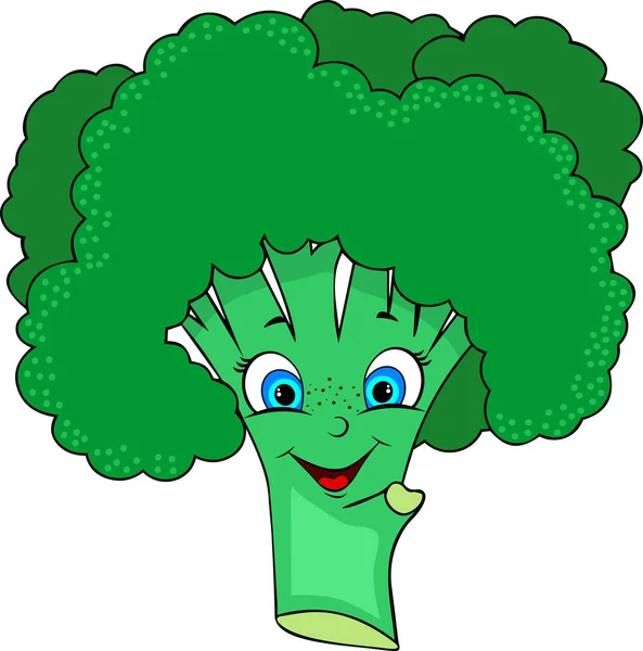Zeichentrickfigur Aus Obst Und Gemüse — Stockvektor