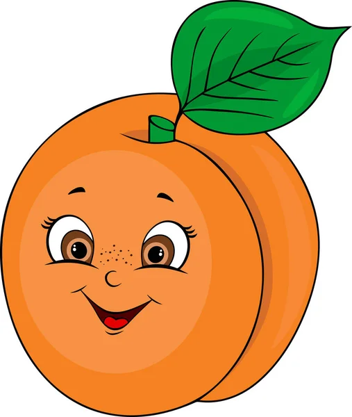 Cartoon Karakter Van Groenten Fruit — Stockvector