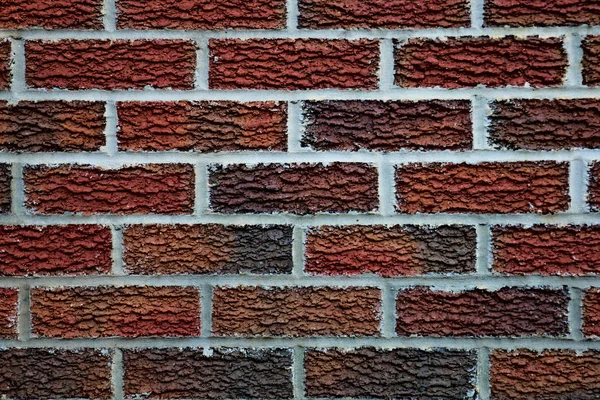 Briques Rouges Texture Murale Contexte — Photo