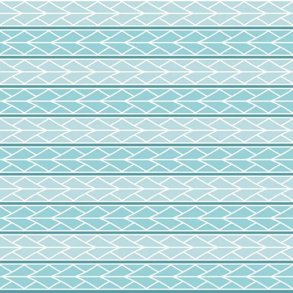 Açık mavi vektör dikişsiz üçgenler eşkenar dörtgen desen süs maori, etnik, japonya. Geometrik arka plan. — Stok Vektör