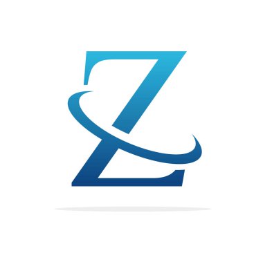 Z yaratıcı logo tasarım vektör sanat