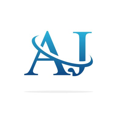 Aj Creative logo tasarım vektör sanat