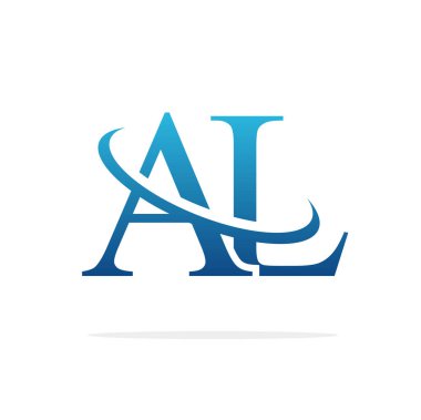 Al Creative logo tasarım vektör sanat