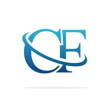 Cf Creative logo tasarım vektör sanatı