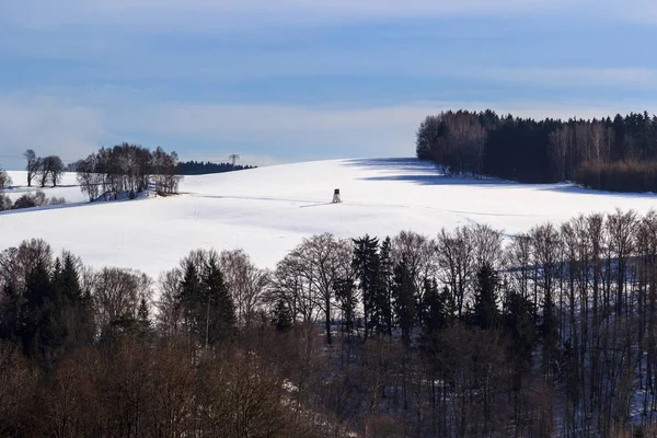 Winter Wonderland Erzgebirge Royalty Free Stock Photos