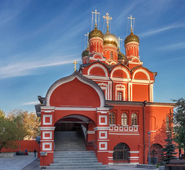 Moscú Septiembre 2018 Catedral Nombre Del Icono Madre Dios — Foto de Stock