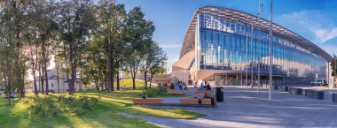 Moskova. 20 Eylül 2018. Peyzaj park 