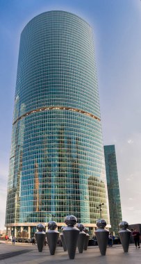 Moskova. 11 Eylül 2019. İş Merkezi 