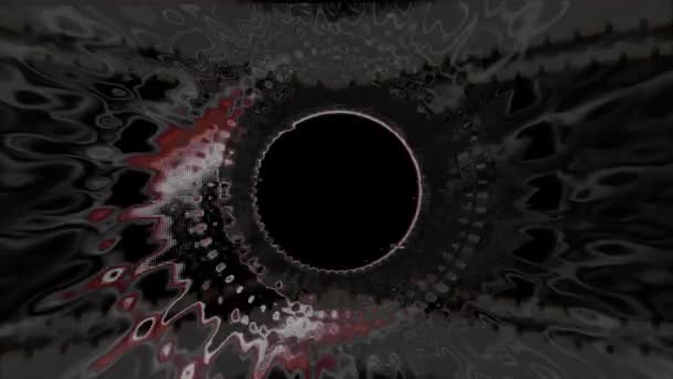 ビデオの背景にデジタル抽象的な幾何学的形状 — ストック動画