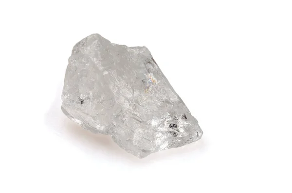 Beyaz arkaplandaki yapay elmas minerali. — Stok fotoğraf