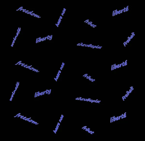 Özgürlük kelimesi yeşil 