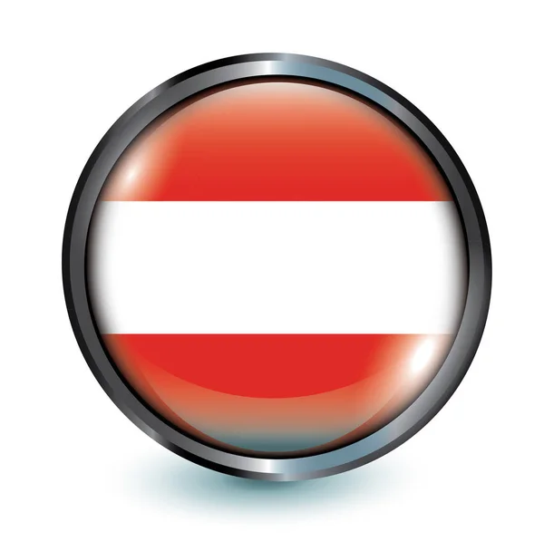 3D-κουμπί-Αυστρία — Διανυσματικό Αρχείο