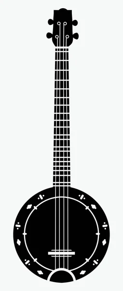 Banjo vector ilustración — Vector de stock