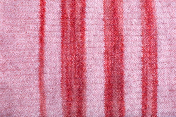 Textura Tricotada Com Tecido Fino Padrão Listrado — Fotografia de Stock