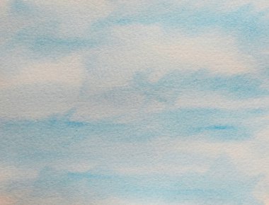 Soyut el beyaz kağıt arka plan üzerinde mavi suluboya sıçrama boyalı. Mavi fırça darbeleri arka plan tasarımı izole - İllüstrasyon