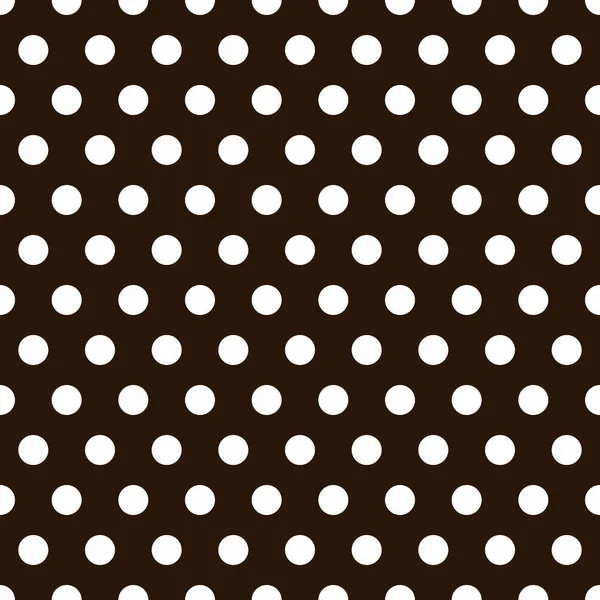 Fundo sem costura com padrão Polka Dot. Tecido de bolinhas. Padrão retrô. Casual elegante branco polka dot textura — Fotografia de Stock