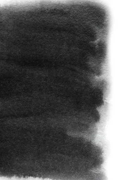 Akwarela ręcznie malowane streszczenie pociągnięć pędzla wzór. Czarne tło Halloweenowe gradientu. Koncepcja karty okolicznościówki, plakatu i baneru z kopią — Zdjęcie stockowe