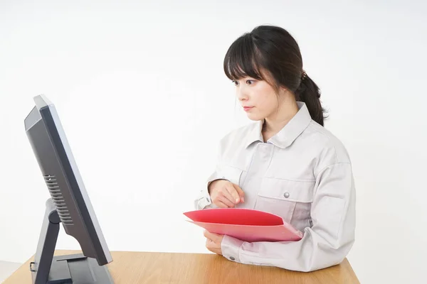 Geschäftsfrau Uniform — Stockfoto