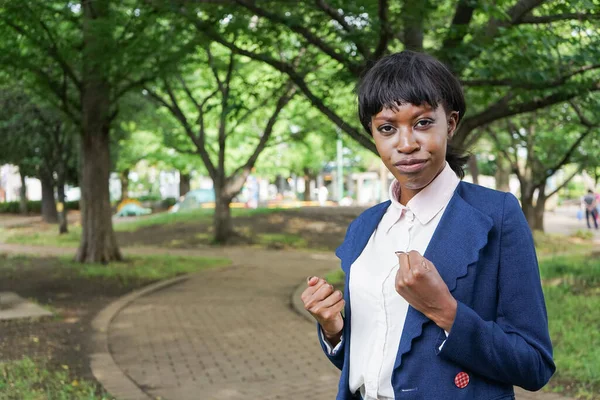 Jeune Femme Africaine Colère — Photo