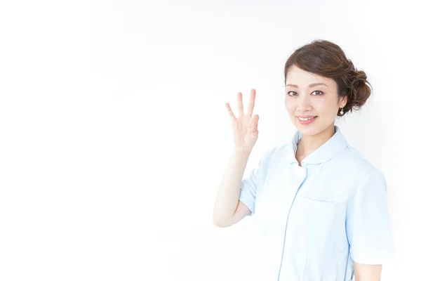 Ung Sjuksköterska Uniform — Stockfoto