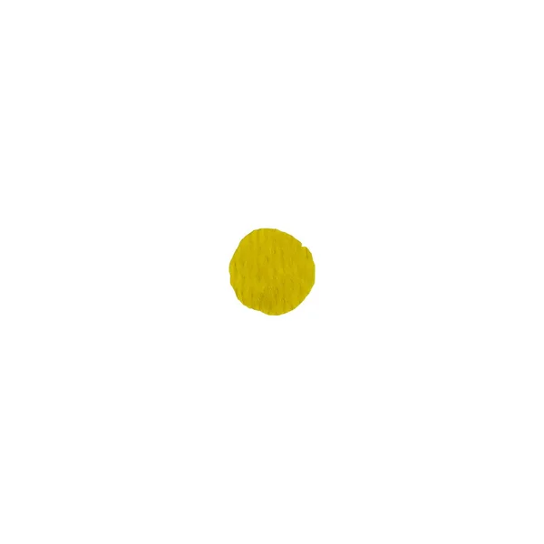 Akvarel barevný žlutý kruh abstraktní pozadí — Stock fotografie