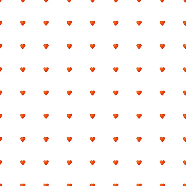 Χωρίς ραφές με πορτοκαλιές καρδιές. Φόντο εικονογράφησης χεριού — Φωτογραφία Αρχείου