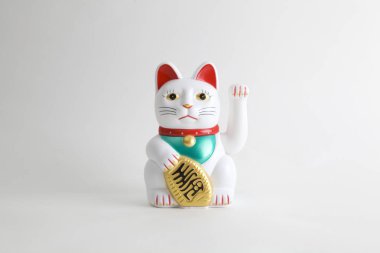 Maneki-neko beyaz