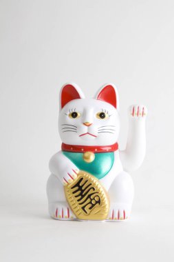 Maneki-neko beyaz