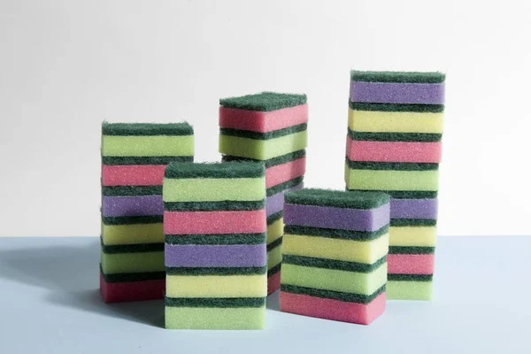 Sponge building — Stock Photo, Image