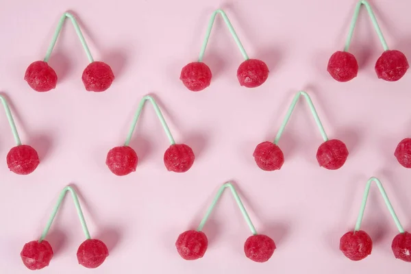 Paletas de cereza gemelas — Foto de Stock