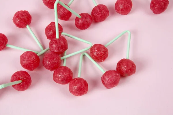 Paletas de cereza gemelas — Foto de Stock