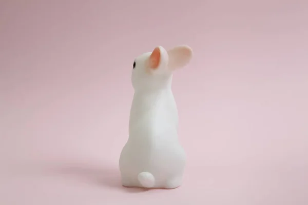 Рожевий кролик Кролик — стокове фото
