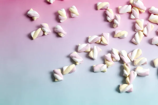 Marshmallow arco-íris — Fotografia de Stock