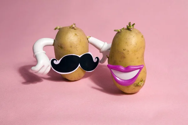 Mrs and mister patato — Stock Photo, Image