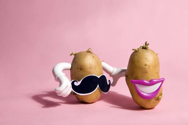 Mrs and mister patato — Stock Photo, Image