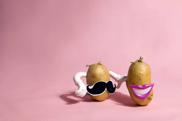 Sra. e senhor patato — Fotografia de Stock