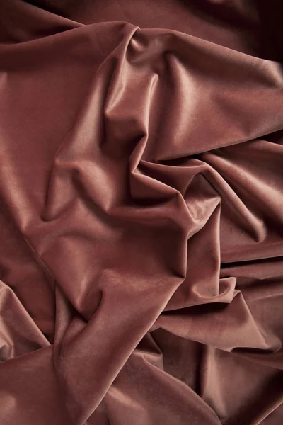 Fabric pink velvet — Stock Photo, Image