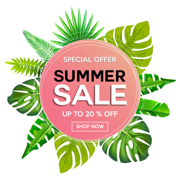 Летняя карта продажи для магазинов и специальные скидки
