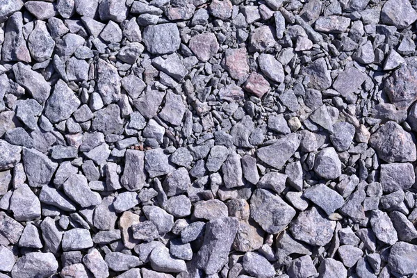 Textura Pequenas Pedras Cinzas Close Macro — Fotografia de Stock