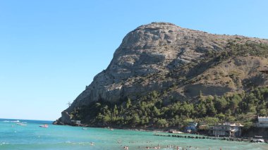 tatil, yaz, deniz, sıcak, güneş, iyi ruh hali, kabukları, dağlar, defne