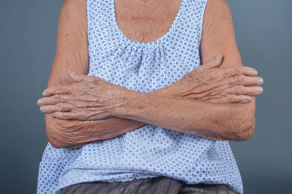 Elderly Women Pain — 图库照片
