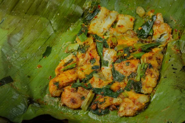 Steamed Fish Northern Thai Food — Stock Photo, Image