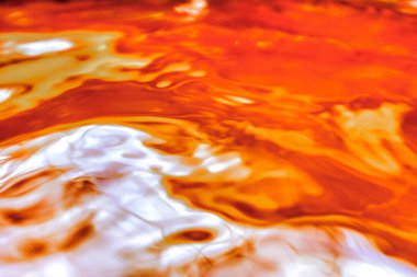 dalgalanma su yüzeyi yakın çekim görünümü